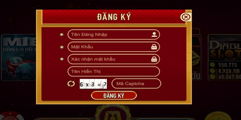 Đăng ký thành công nhận khuyến mãi Kwin68