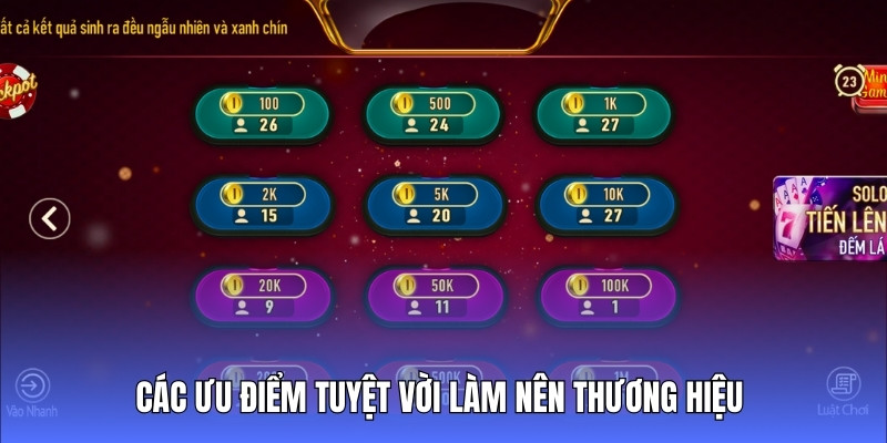 Những sảnh game bài uy tín chất lượng hàng đầu trên thị trường