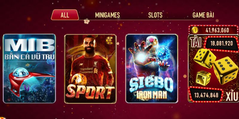 Sân chơi nổi tiếng với nhiều chuyên mục ăn khách
